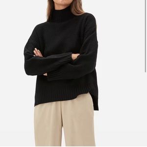 Everlane Black Turtleneck Sweater